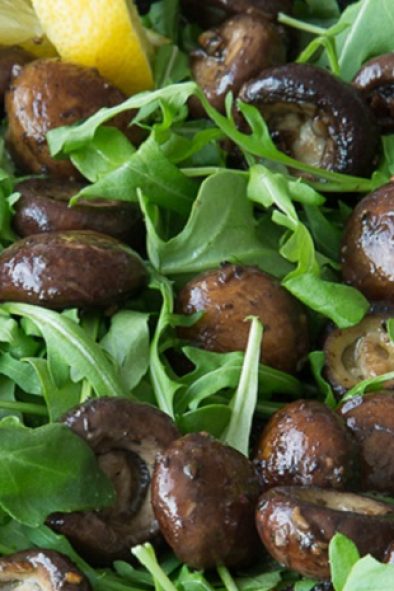 Pan-Roasted Mushroom Salad