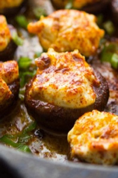 Garlic-Bacon Mushroom Bites