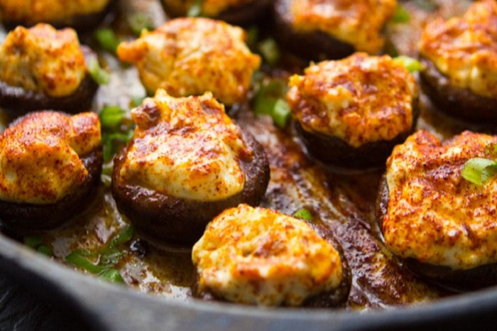stuffed-mushroom-bites