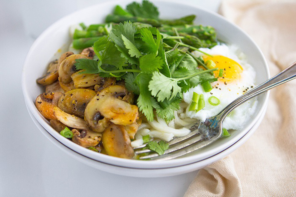 Seven-Minute Spring Ramen Bowl