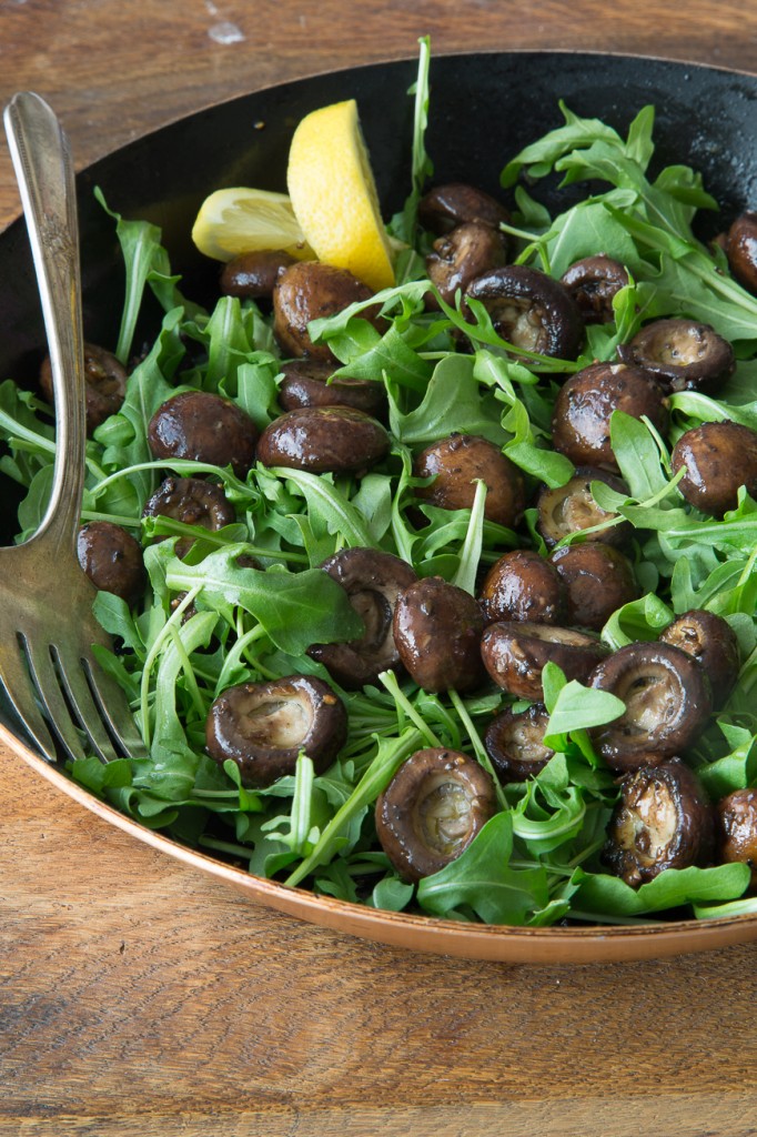 Pan-Roasted Mushroom Salad