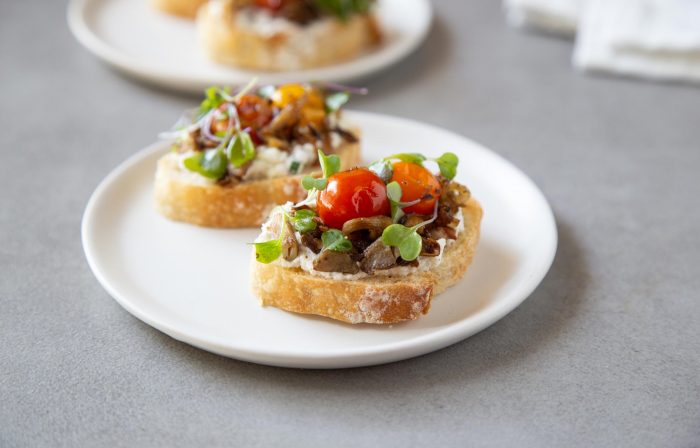 Oyster Mushroom Toast