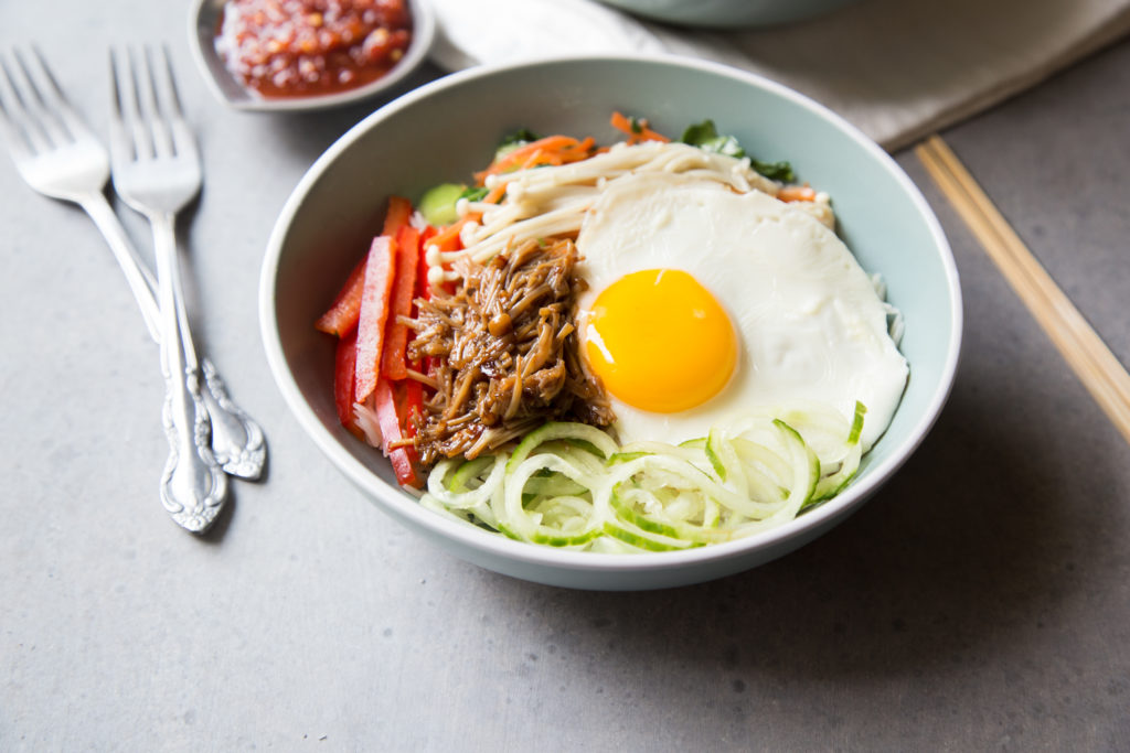 Enoki Bulgogi Bibimbap