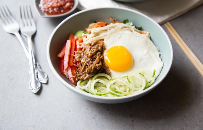 Enoki Bulgogi Bibimbap