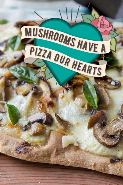 Three Mushroom Pizza