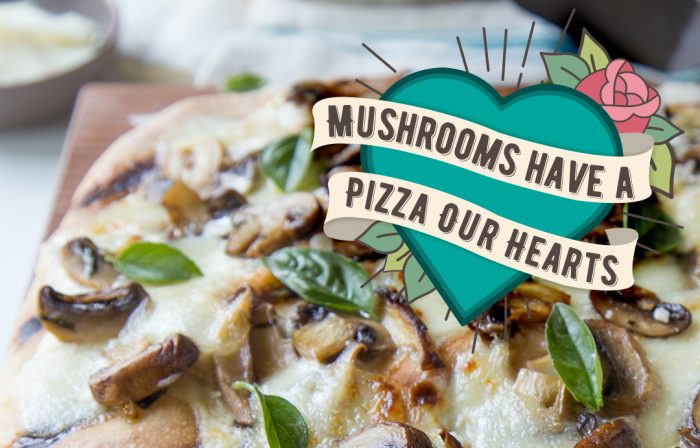 Three Mushroom Pizza