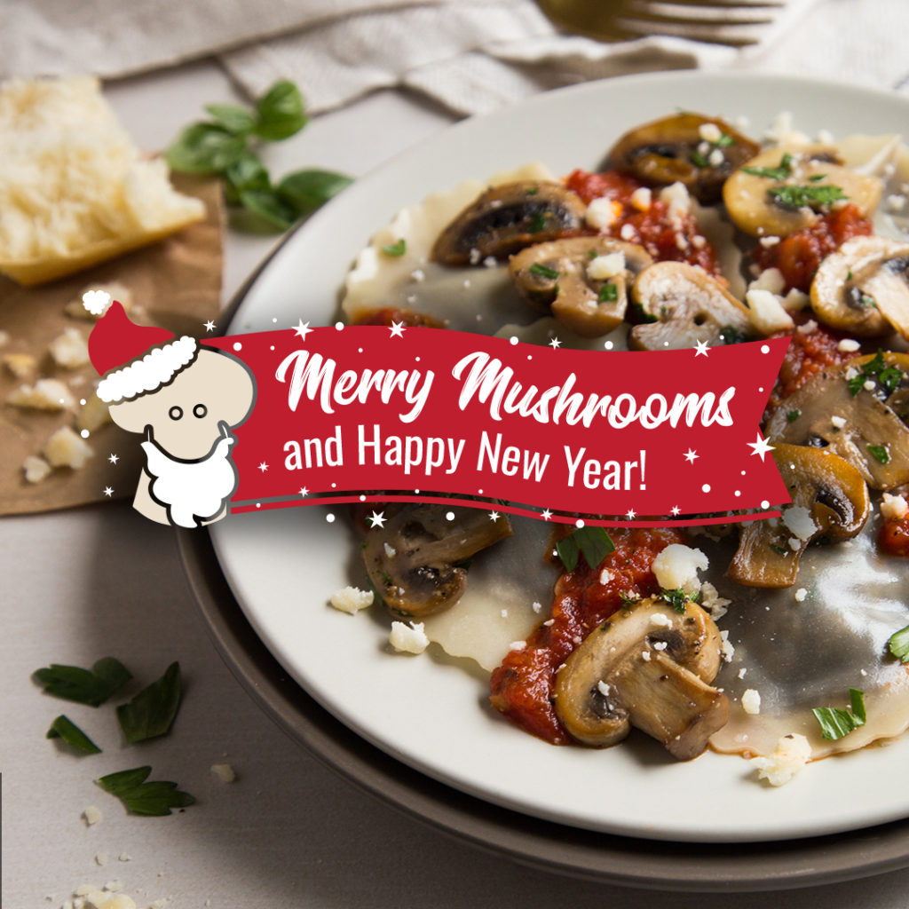 Merry Mushrooms and Happy New Year!