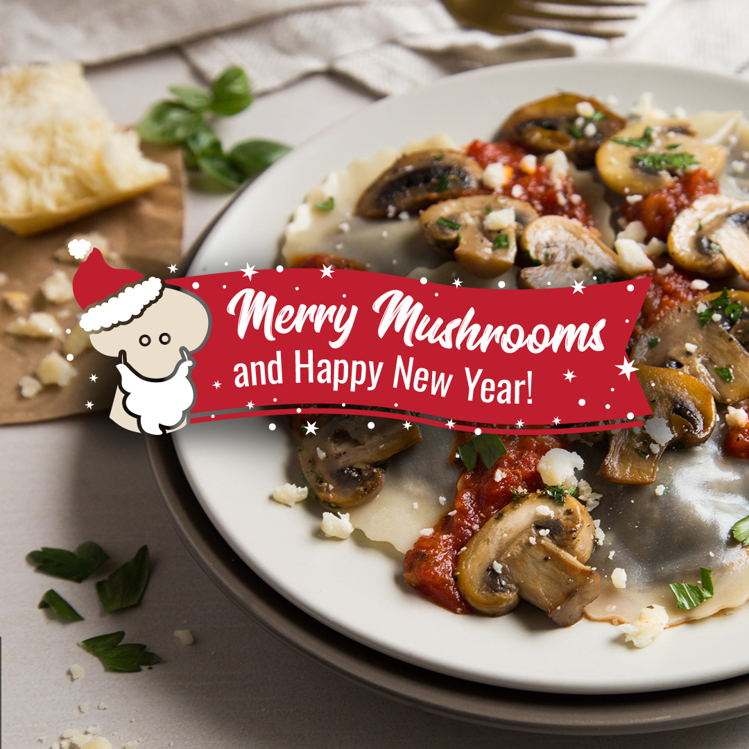 Merry Mushrooms and Happy New Year!