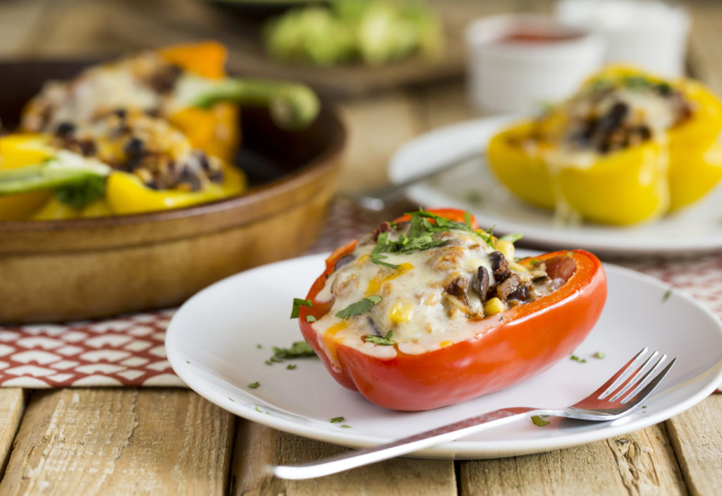 Pepper Burrito "Bowls"