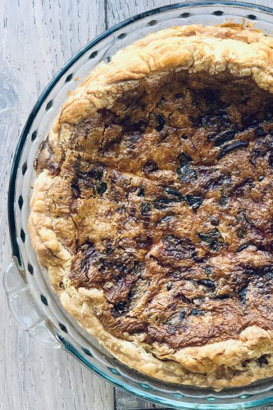 Mixed Mushroom Quiche