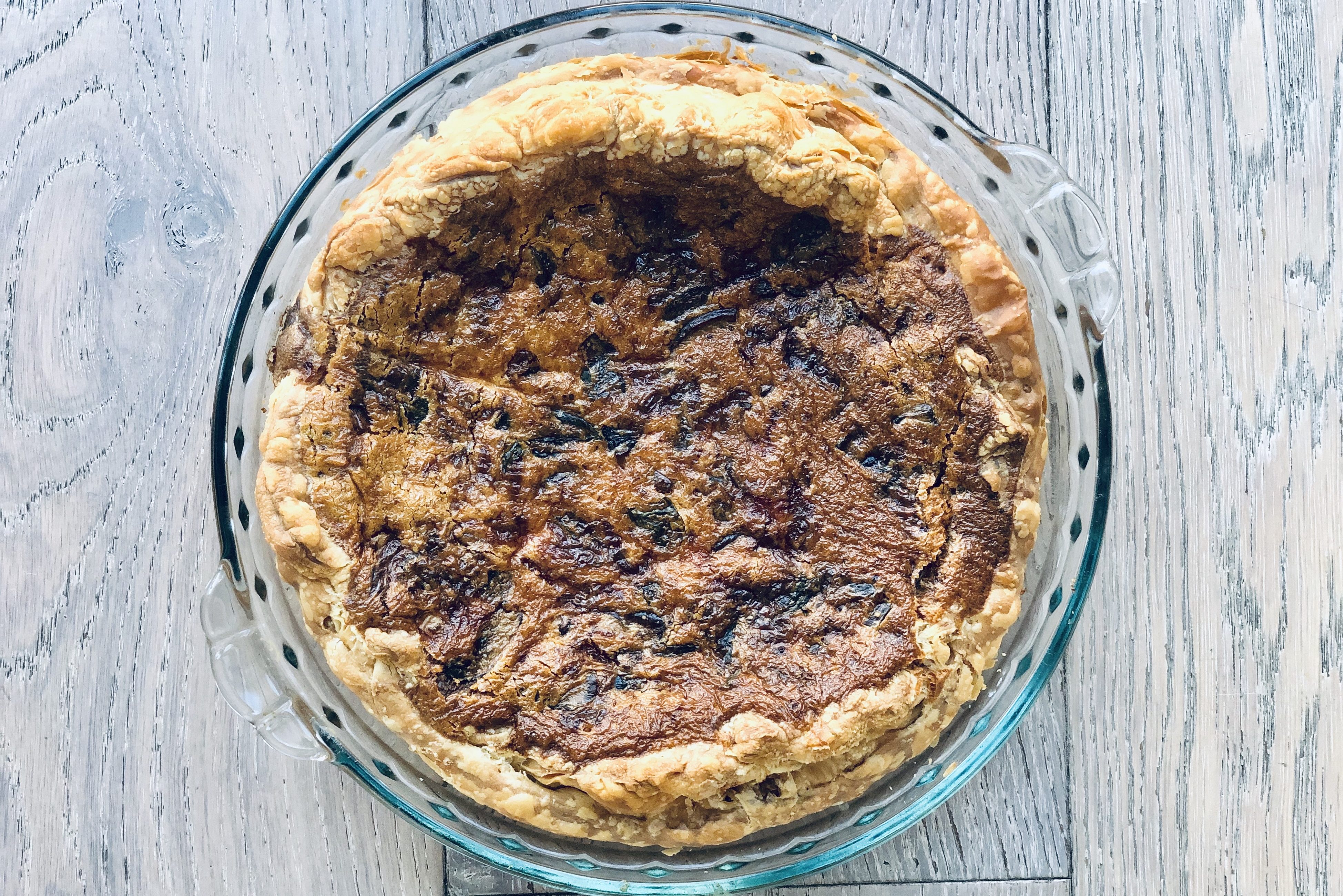 Mixed Mushroom Quiche