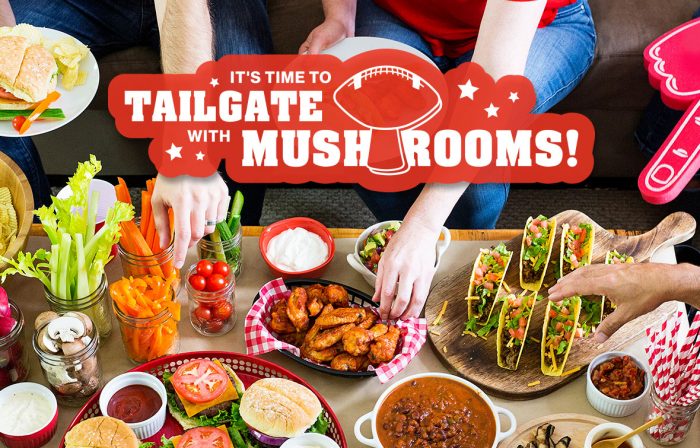 Tailgate With Mushrooms