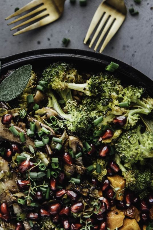 Crimini Mushroom Farro PowerBowl Mushroom Recipes