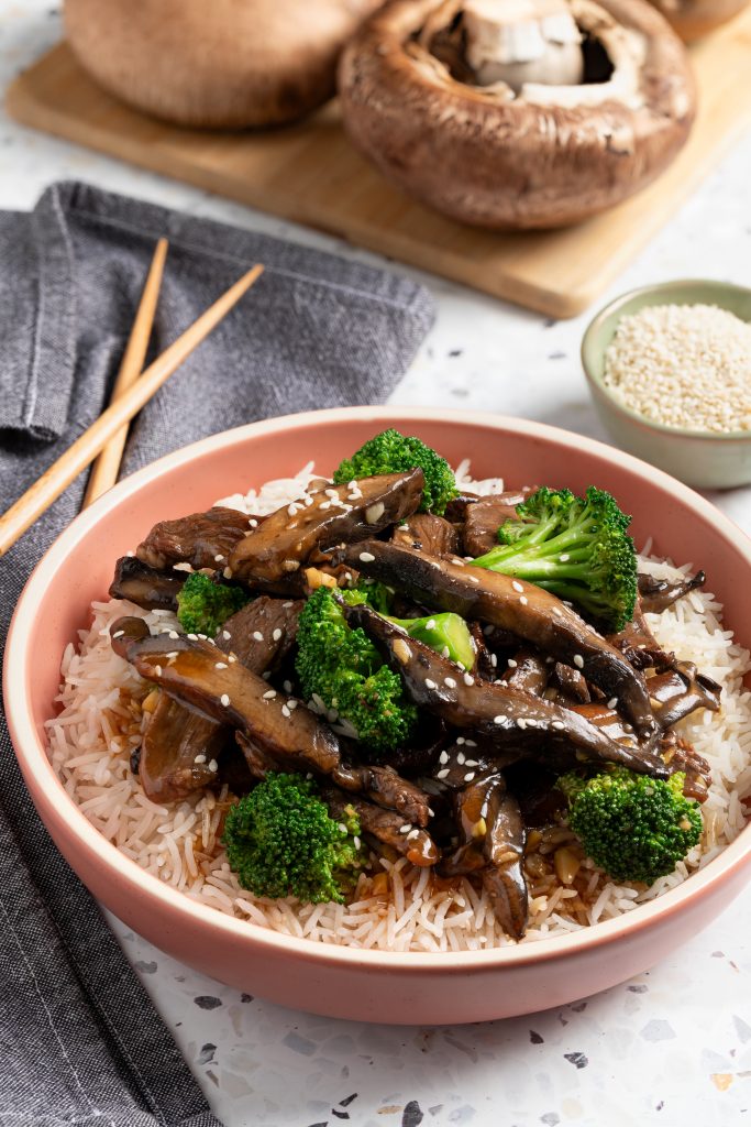 Beef & Broccoli with Mushrooms Mushroom Recipes