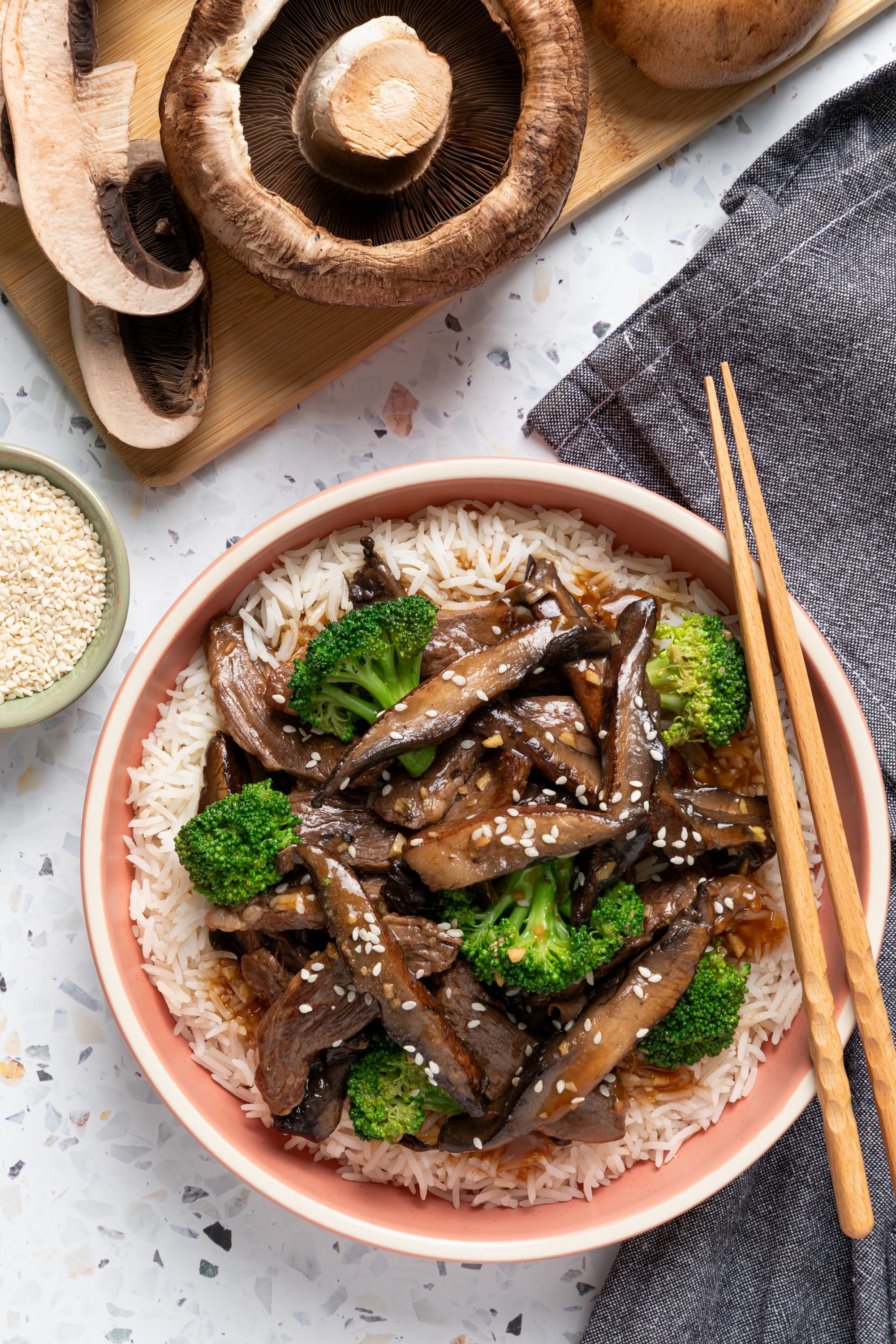 Beef & Broccoli with Mushrooms Mushroom Recipes