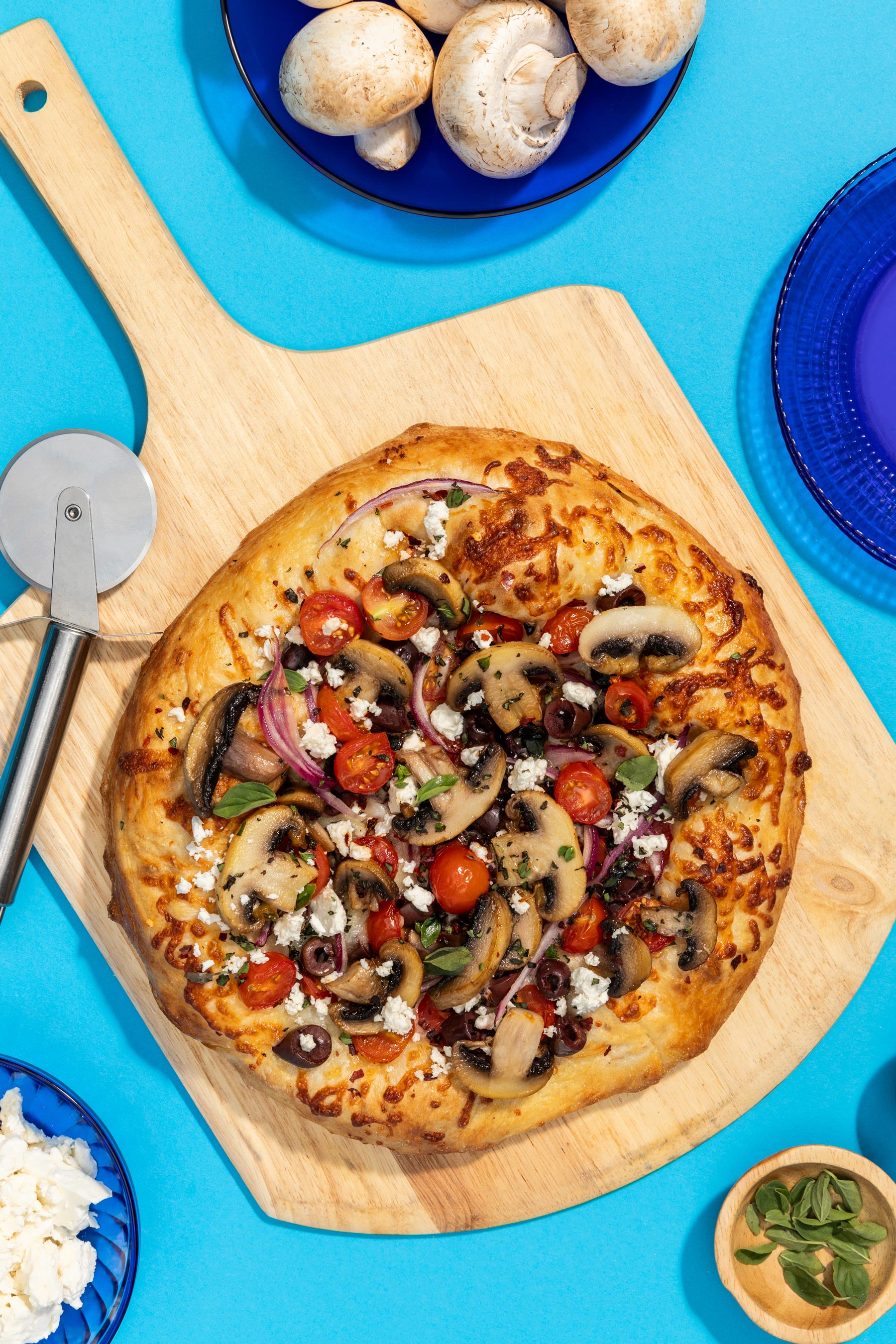 Mediterranean Pizza Recipe