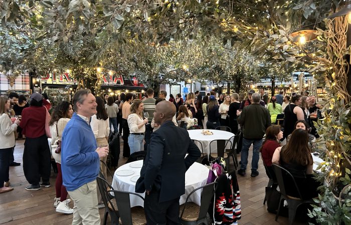 Eataly event crowd for Mushroom council event.