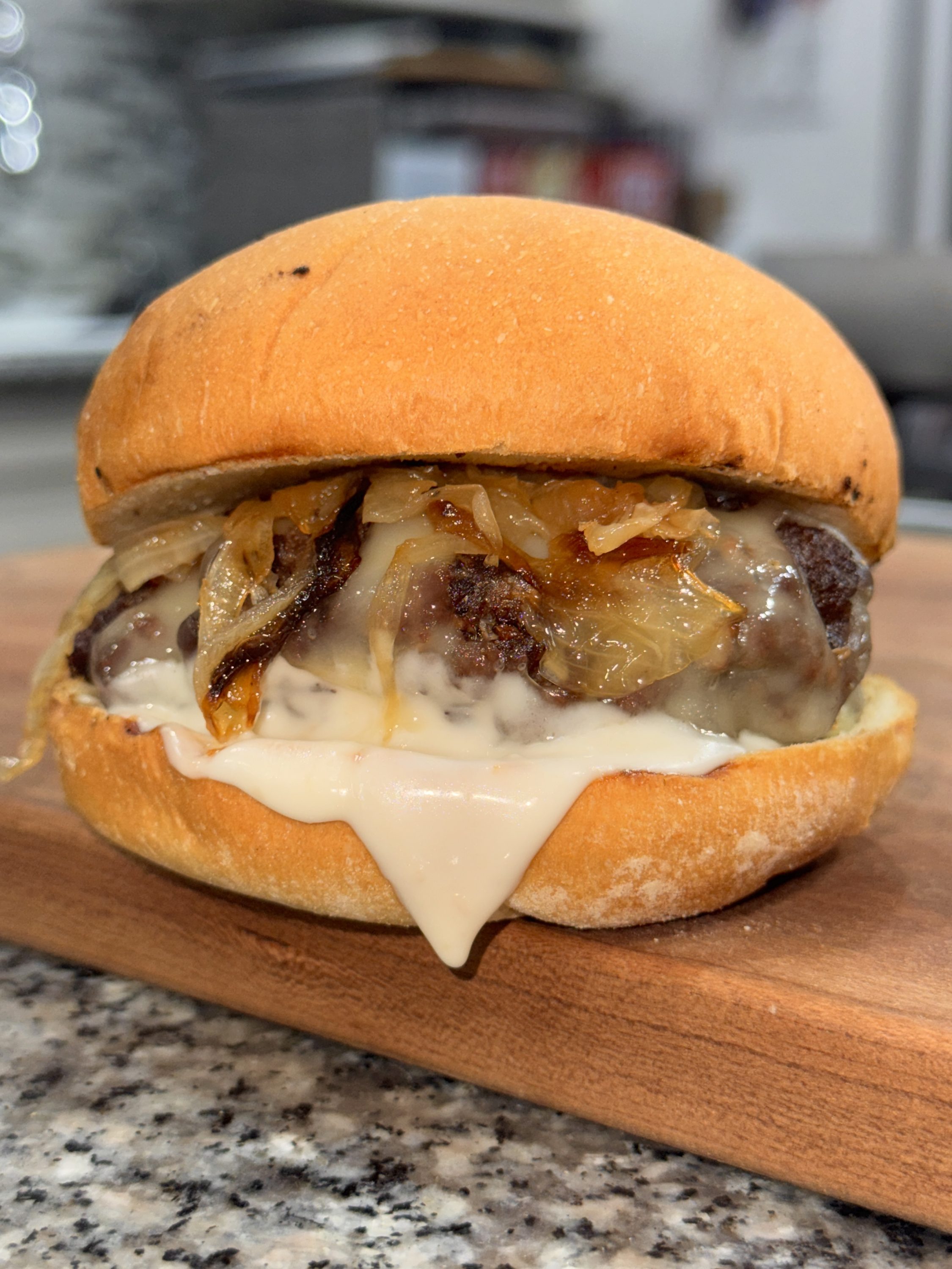 Mushroom & Swiss Blended Burgers | Mushroom Recipes