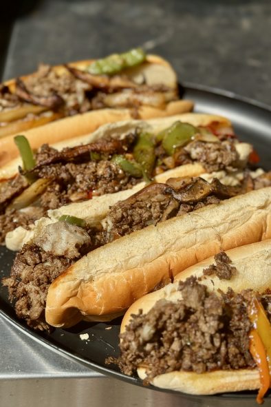 Mushroom Philly Cheesesteak