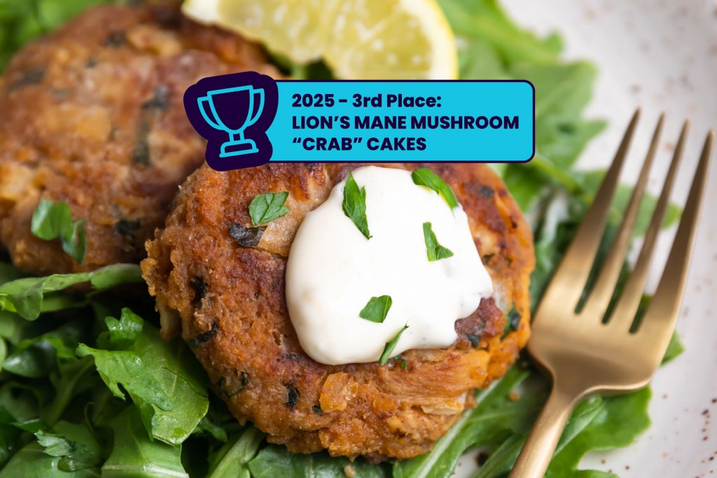 mushroom crab cakes